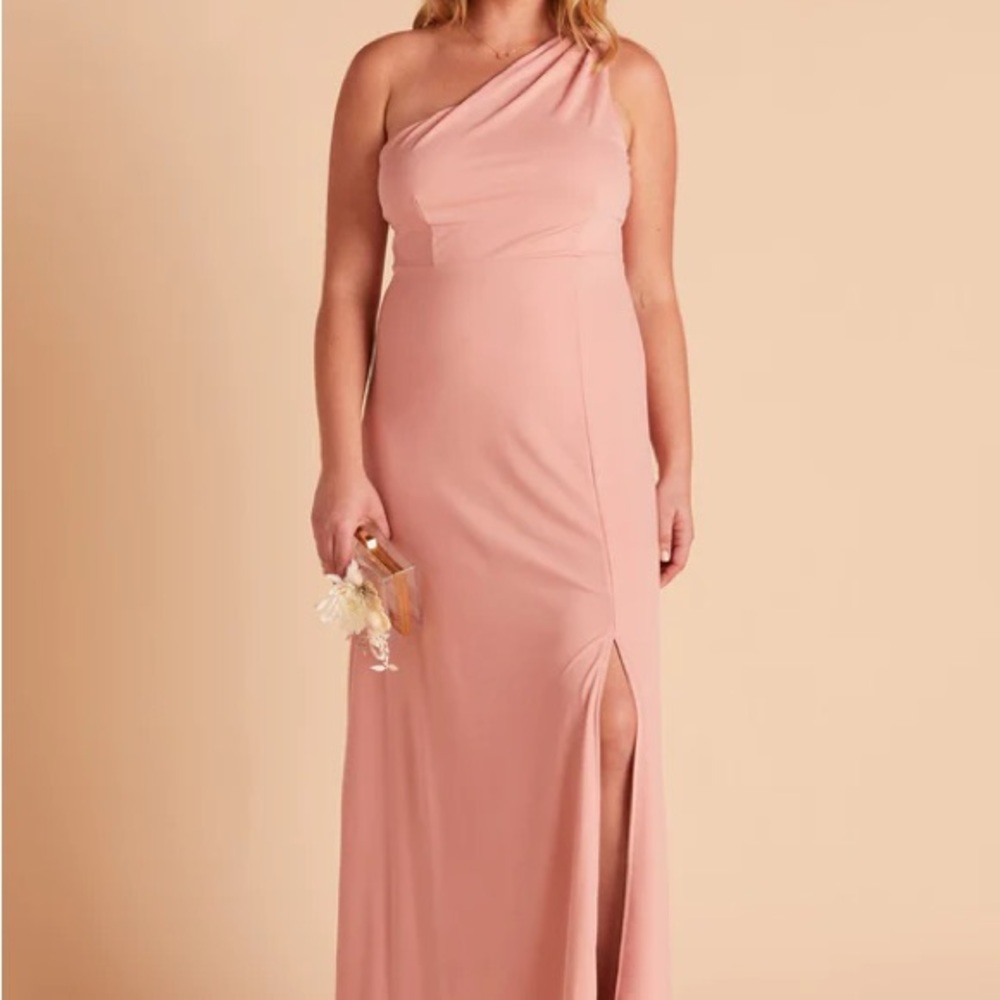 Birdy Grey Kira Dress Crepe Dusty Rose Large